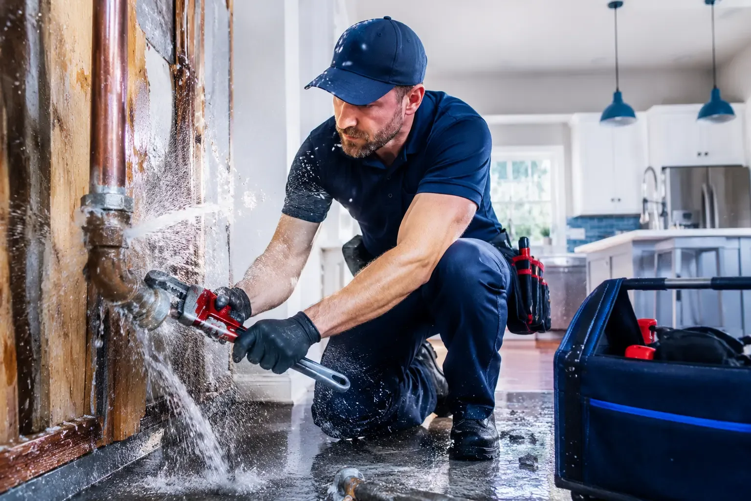Local emergency pipe repair professionals in Grissom Arb, IN